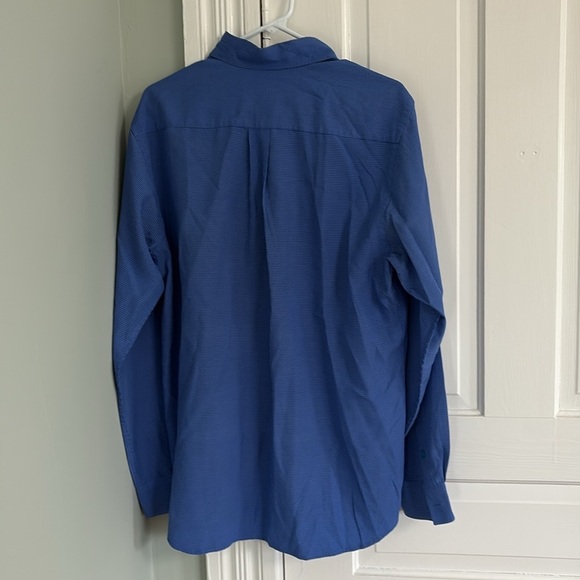Men’s Ted Baker London blue button down dress shirt. Size 3 large - Picture 3 of 4